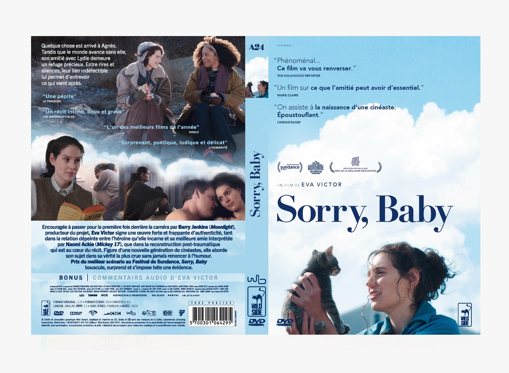 Sorry, Baby — jaquette