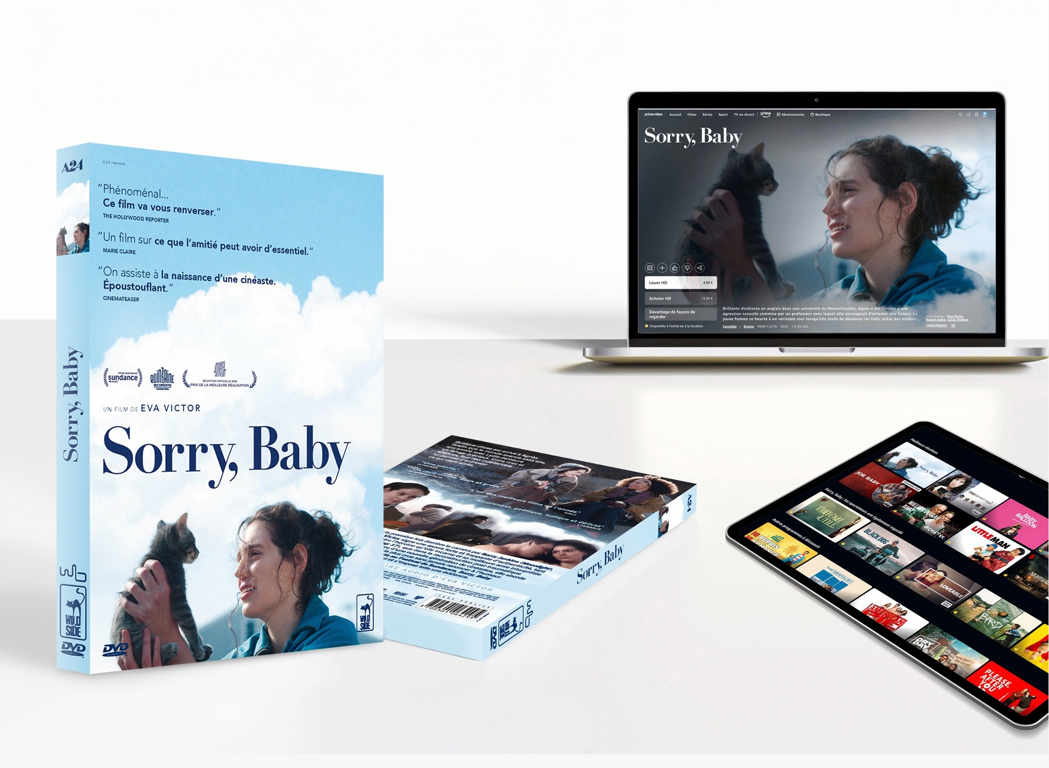 Sorry, Baby — édition physique et supports VOD